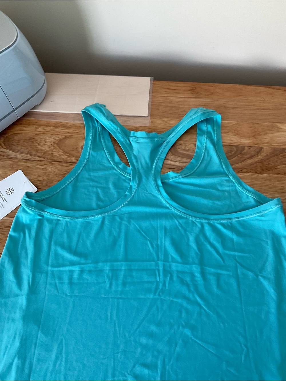 Athleta Turquoise Racerback Tank Top